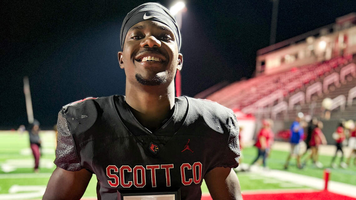 ‘I’m gonna let my play do the talking.’ Scott Co. star opens case for Mr. Football