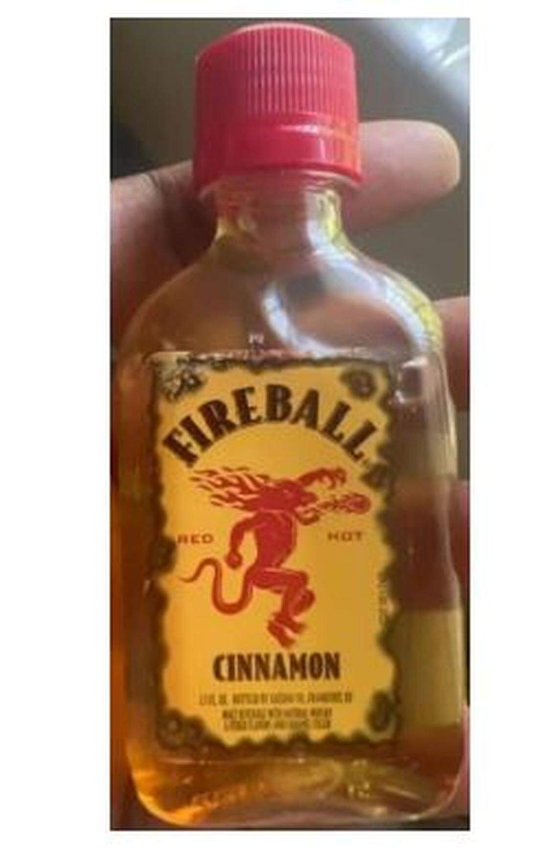 Fireball Cinnamon is made with flavored malt beverage and is lower proof than the original Fireball Cinnamon Whisky. This version is often sold in gas stations and grocery stores where hard liquor cannot be sold.