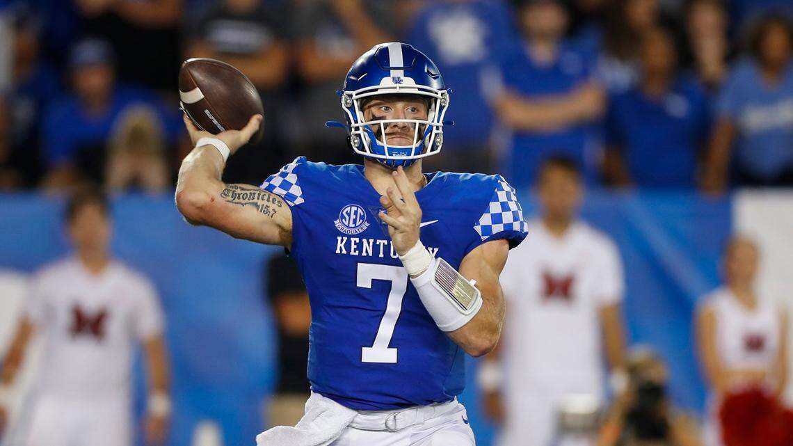 Where did Kentucky quarterback Will Levis’ Week 1 performance rank among SEC passers?