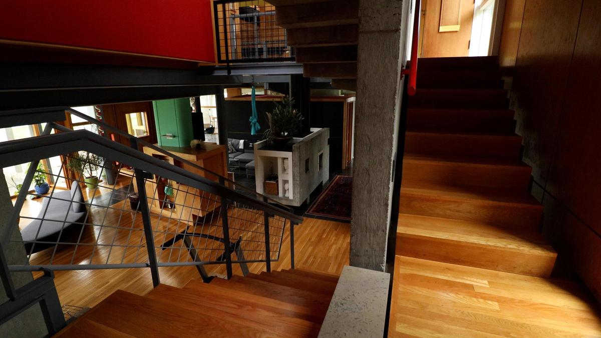The Miller House off of Chilesburg Road, built by architect José Oubrerie in the late 1980’s and currently owned by Jennifer McClure, will go for virtual auction on May 26th. May 5, 2021.