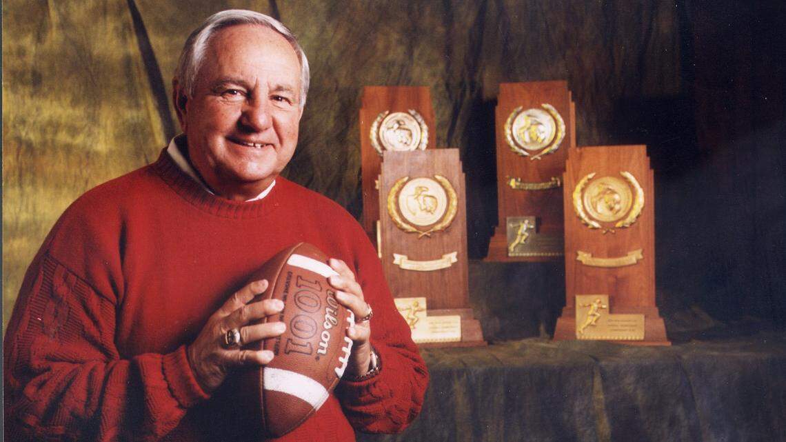 Roy Kidd led Eastern Kentucky University to four national championship games in NCAA Division I-AA and won two of them.