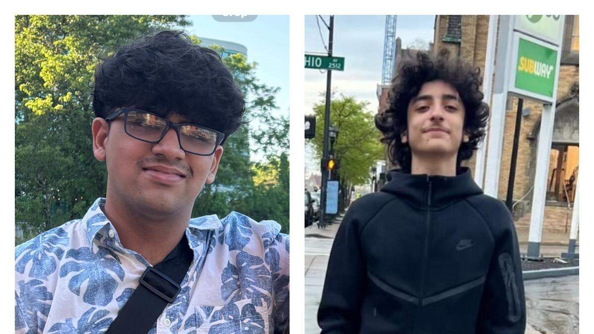 Left: Ali Naqvi, 16
Right: Aoun Basboos, 15,