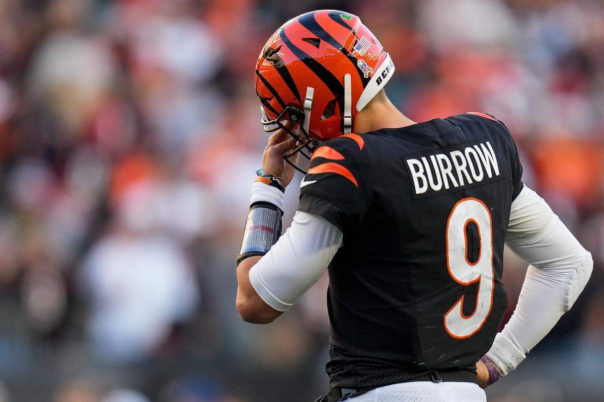 Quarterback Joe Burrow and the Cincinnati Bengals are 5-4 entering a critical AFC North matchup with the Baltimore Ravens on Thursday night.