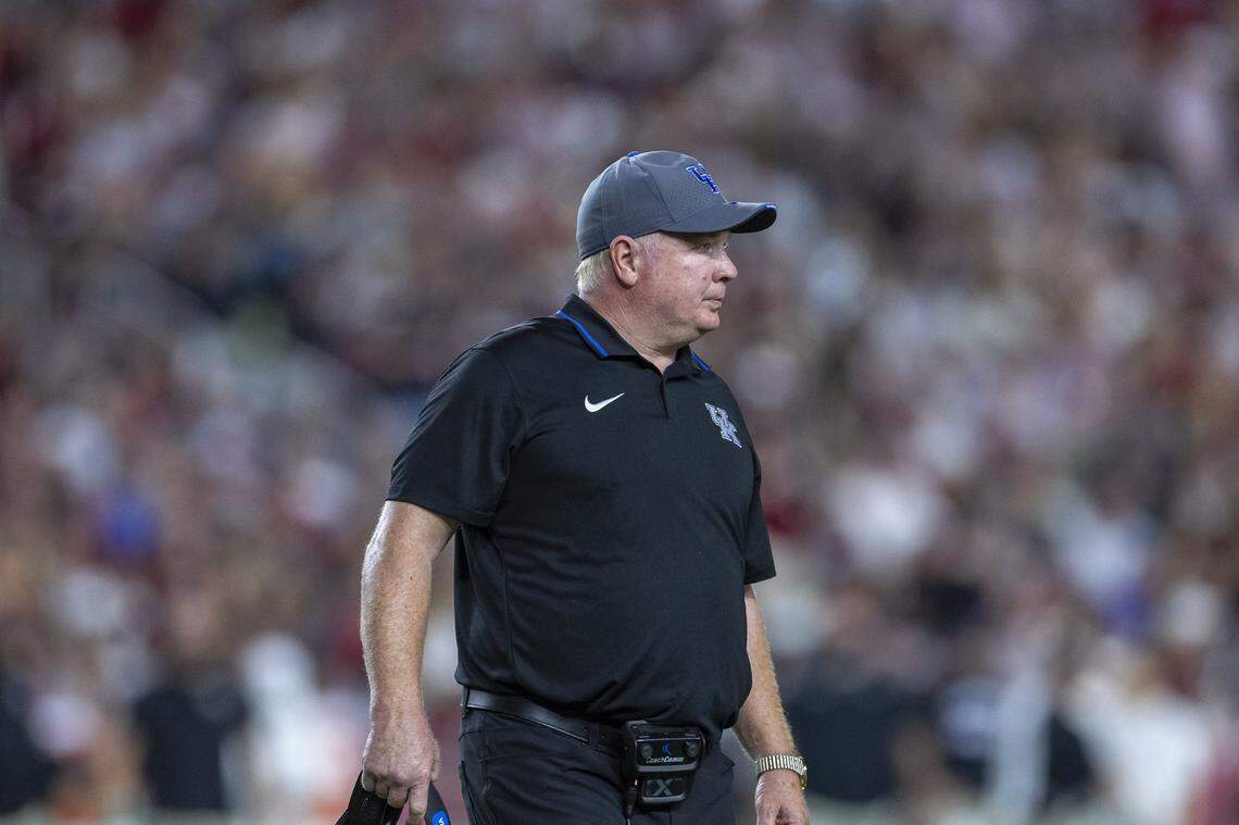 Mark Stoops was fired as Kentucky’s football coach after a 13-season run in Lexington.