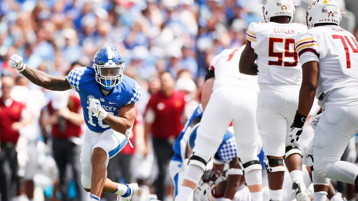 Final statistics from Kentucky’s 45-10 win over Louisiana Monroe