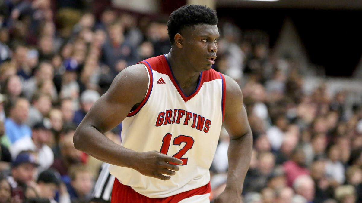 Zion Williamson was listed at 275 pounds when he played for Spartanburg (S.C) Day last season. His listed measurement by Duke is 6-foot-6, 285, making him massive by college standards and would make him the second heaviest player in the NBA.
