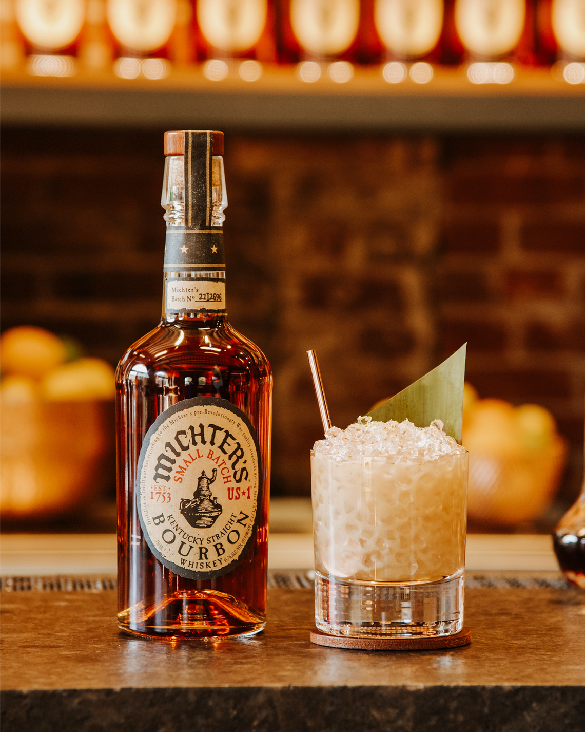 The Banana Stand is one of the signature drinks on the Modern cocktail menu at The Bar at Fort Nelson, the Michter’s venue in Louisville.