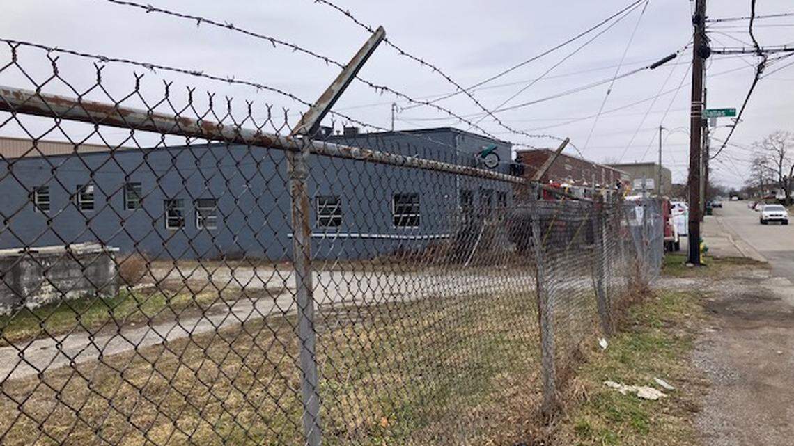 A developer wants to put 32 apartments on a now vacant lot on Delaware Ave. in Lexington Ky, on Feb. 10, 2025.