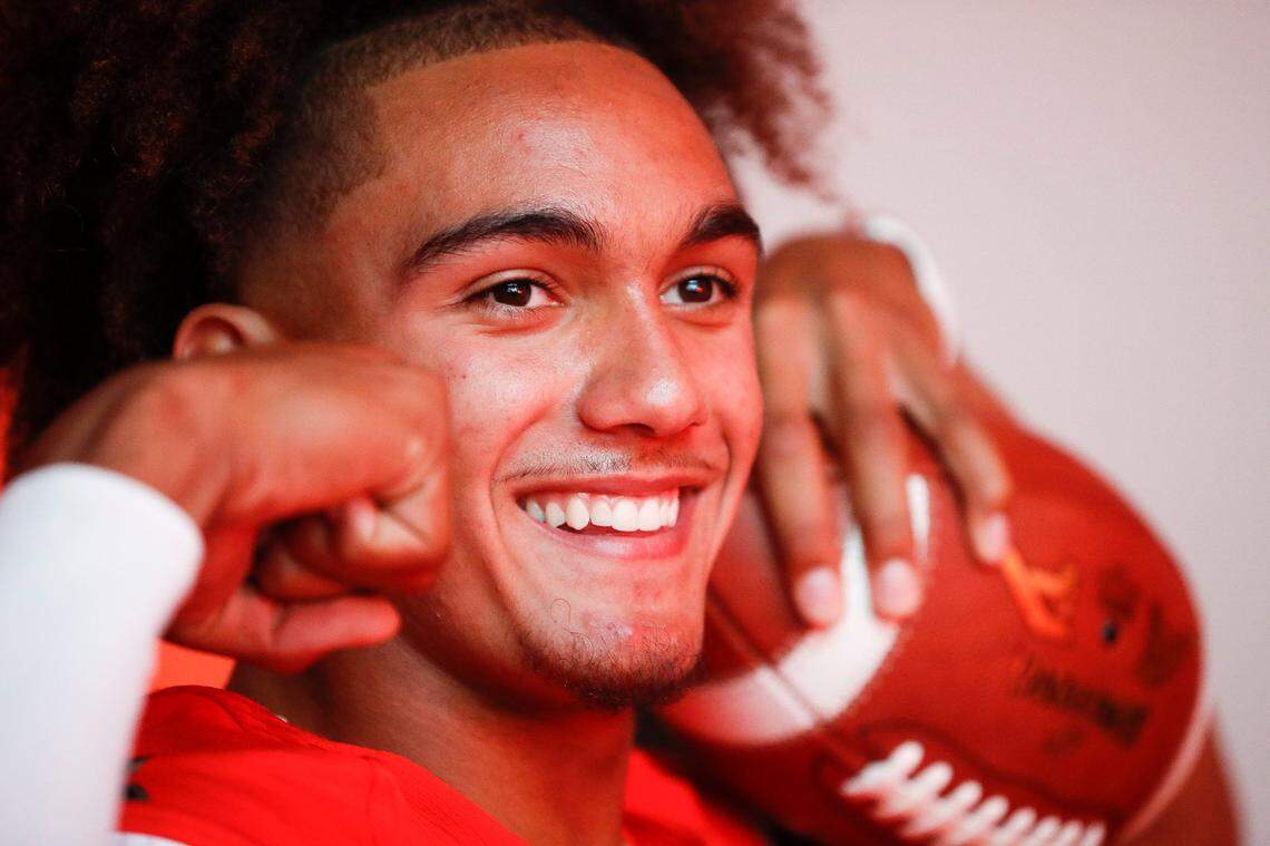 “Sometimes we don’t even talk about football when I talk to Wan’Dale, but whenever we do talk about ball, he’s always like, he plans on leaving soon, so he says I can come in and do what he’s doing now,” Dane Key said. “I can be the face of the program or, even just, him getting all those targets in the game, making those big plays, he says that can be me when I’m gone.”