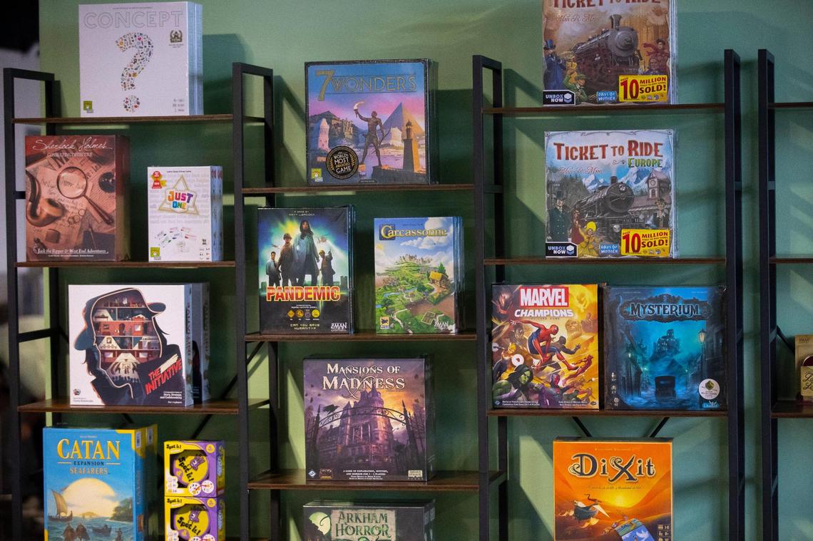 Chaotic Good has a variety of role-playing games for sale as well as comics and coffee.