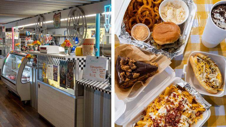 Concession stand restaurant brings back Kentucky drive-in movie flavor
