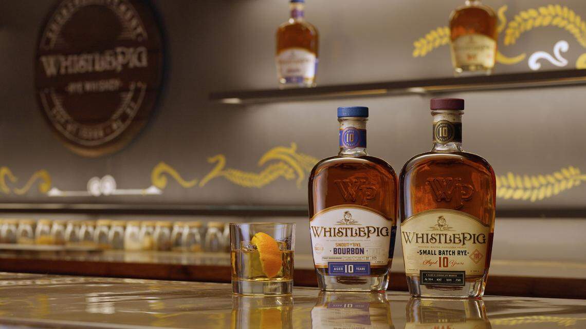 WhistlePig Whiskey is introducing a 10-Year Bourbon to bookend the 10-Year Rye. The bourbon is made with two different barrel heads and barrels are rotated to maximize the wood flavors. The bourbon is 88 proof and has a suggested retail price of $89.99.