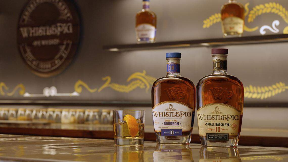WhistlePig Whiskey is introducing a 10-Year Bourbon to bookend the 10-Year Rye. The bourbon is made with two different barrel heads and barrels are rotated to maximize the wood flavors. The bourbon is 88 proof and has a suggested retail price of $89.99.