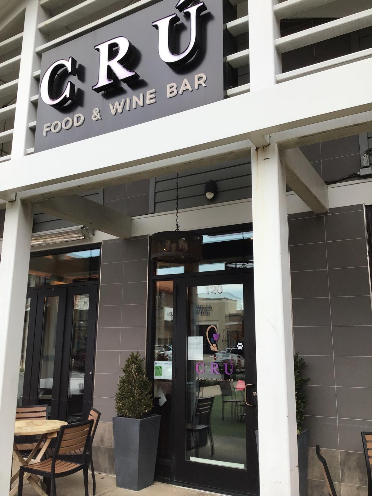 CRÚ Food & Wine Bar, one of the original tenants of The Summit at Fritz Farm, has closed. The restaurant boasted a wine list with more than 300 selections.