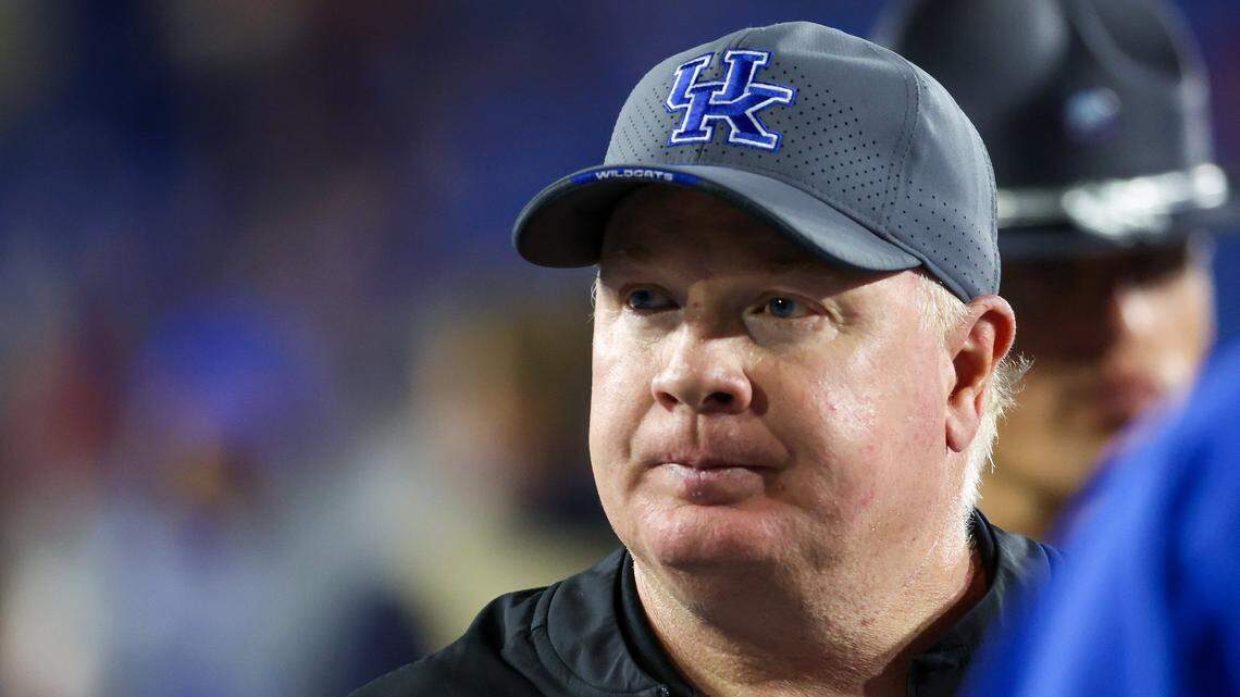 Kentucky coach Mark Stoops has had a change in his team’s offensive coordinator position after each of the past four seasons.