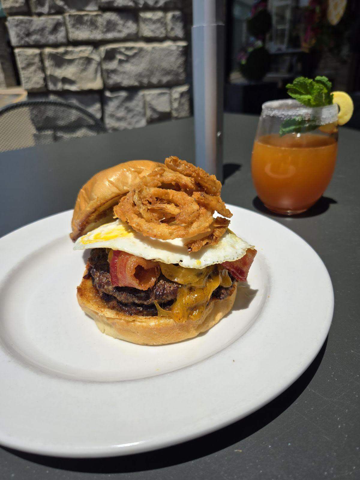 Wild Egg’s at Hamburg’s Pick Me Up Burger for Lexington Burger Week.