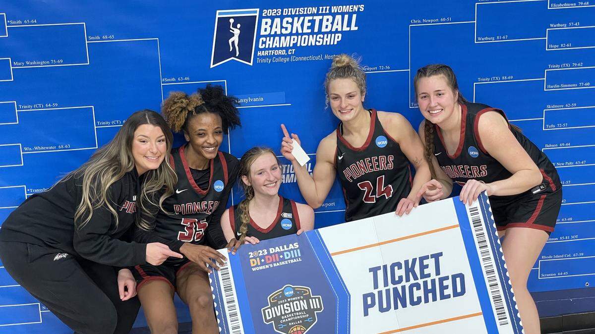 Transylvania advanced to its first-ever national championship game following a 76-65 victory over Smith College on Saturday night.