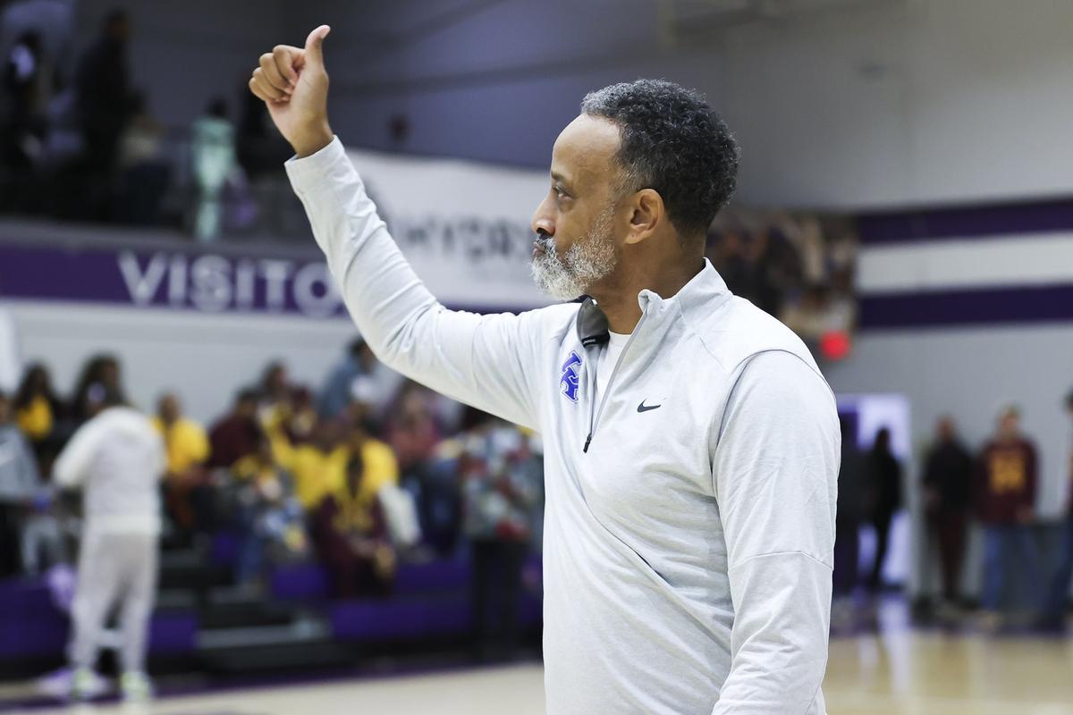 Kenny Brooks is off to a 9-1 start as Kentucky’s first-year head coach. The Wildcats host Belmont on Friday night.