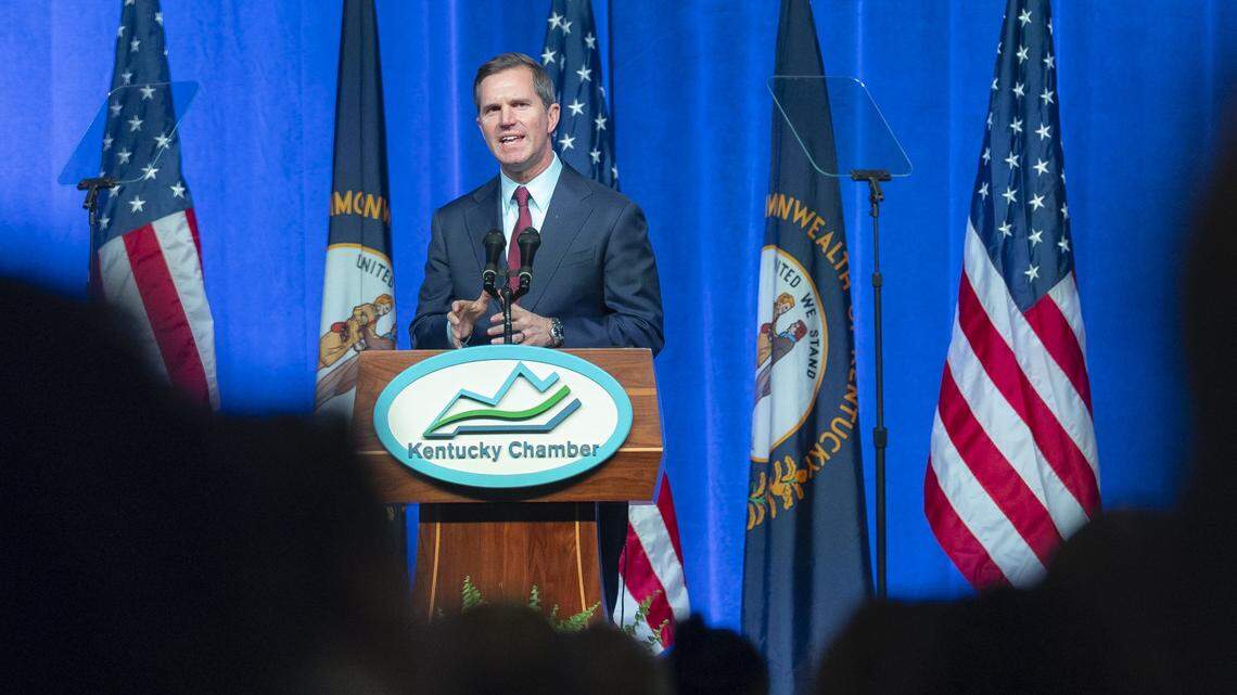 Road to 2028: Andy Beshear talks Iran war, visits New Hampshire