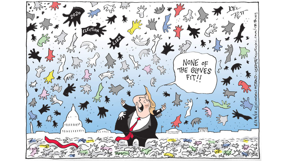 Joel Pett: If the glove fits ...