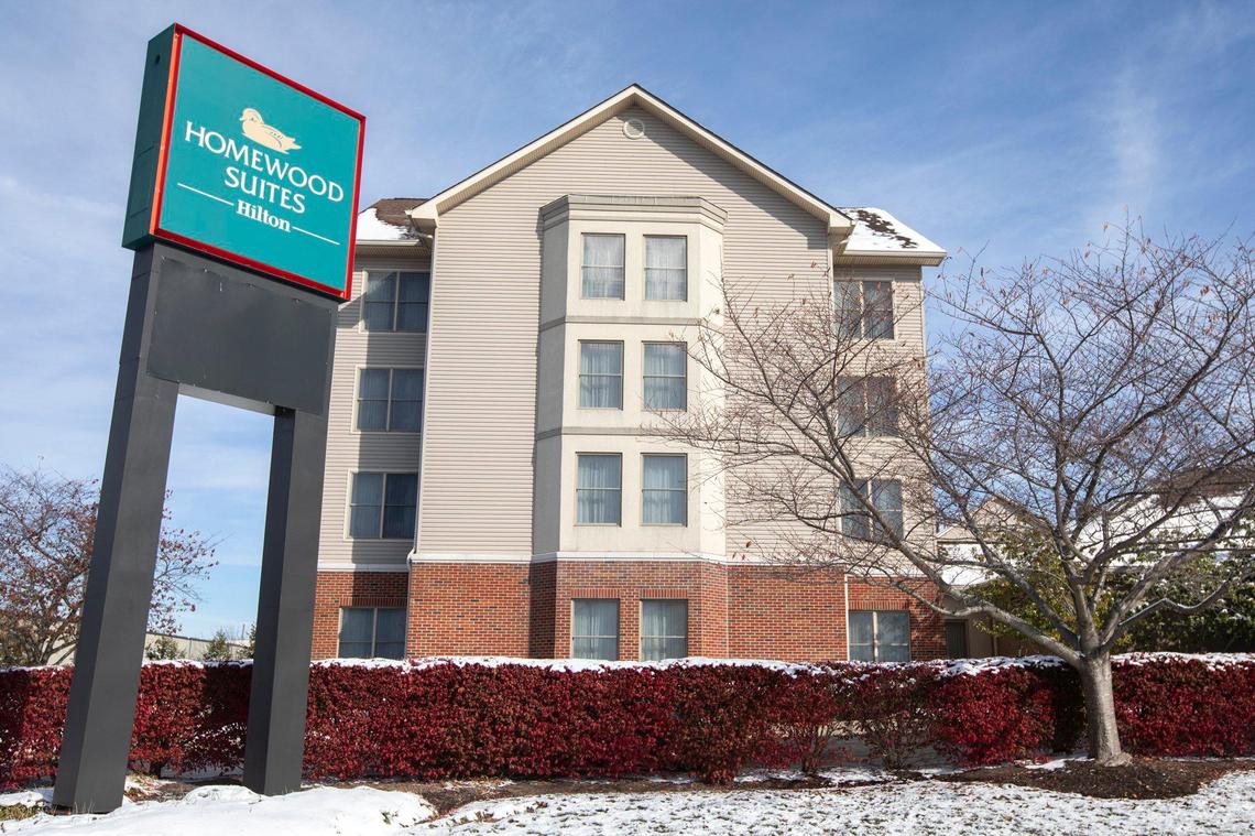 Homewood Suites at 249 Ruccio Way was placed on health department probation..