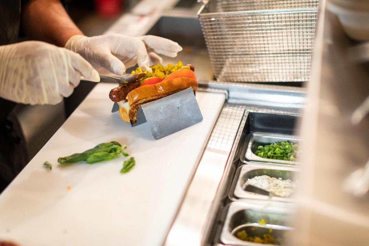 “We are pushing the boundaries here,” said consulting chef Wyatt Sarbacker, who is also the owner and chef at Favor Kitchen.
