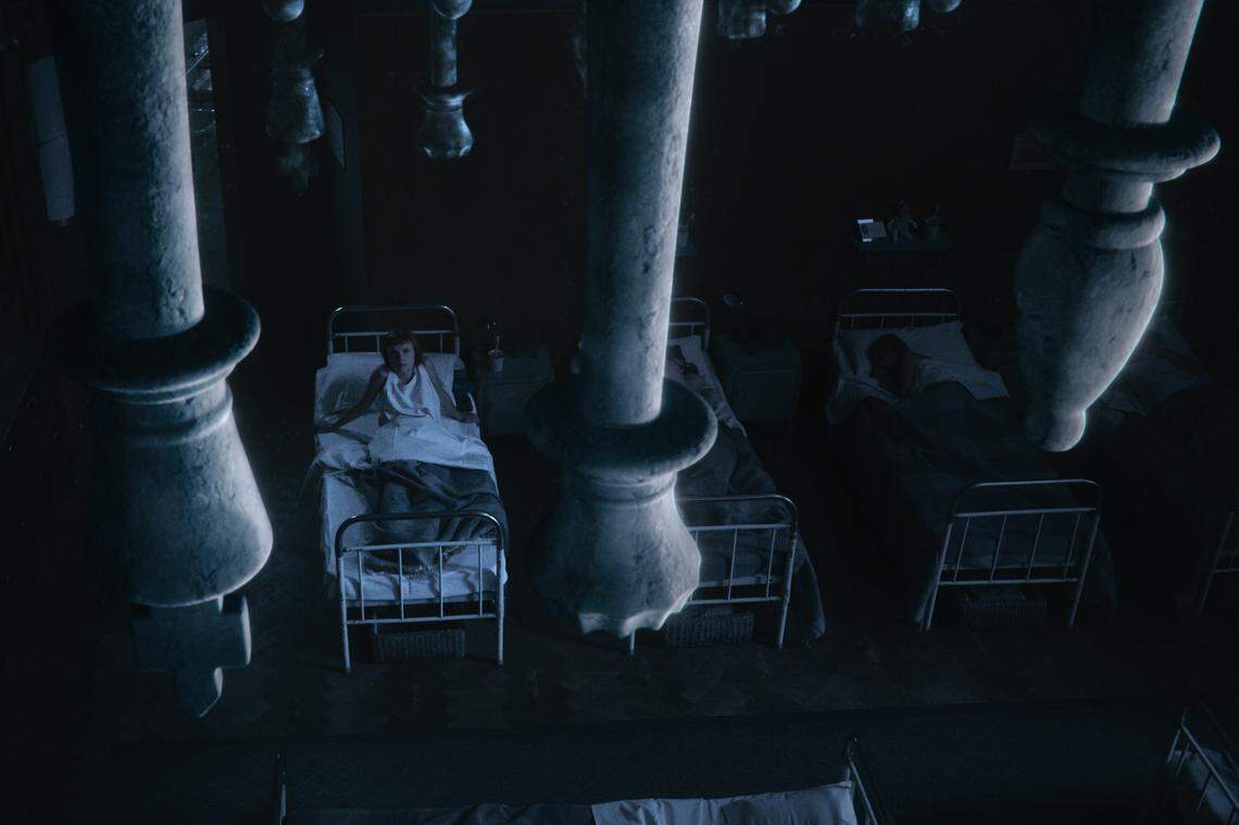 Under the influence of tranquilizers, orphan Beth Harmon can envision the chess board on the ceiling in Netflix’s “The Queen’s Gambit,” based on the novel by Kentucky native Walter Tevis.