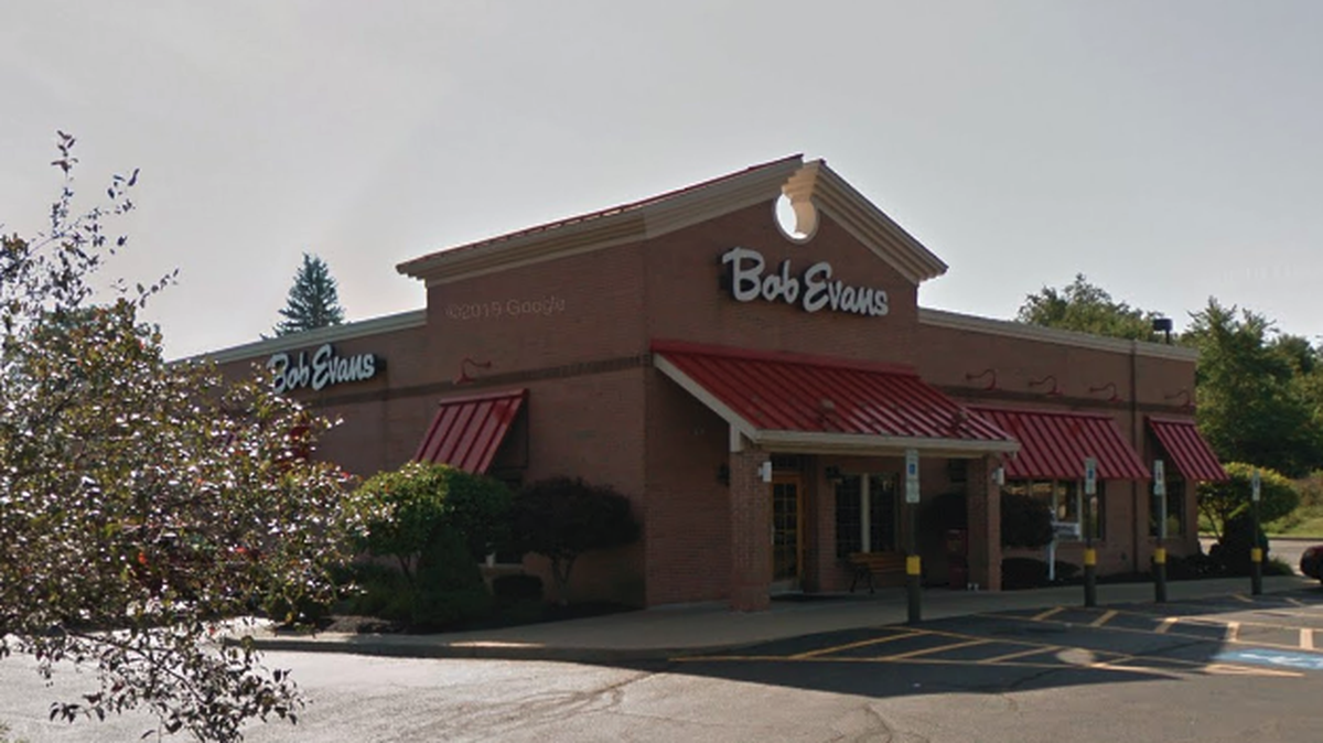 A waitress was killed Friday morning at an Ohio Bob Evans by her former boyfriend, police say.