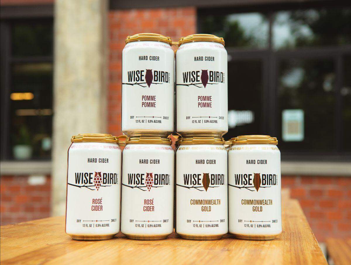 Wise Bird Cider also has expanded and is now selling its flagship canned ciders in stores across Kentucky.