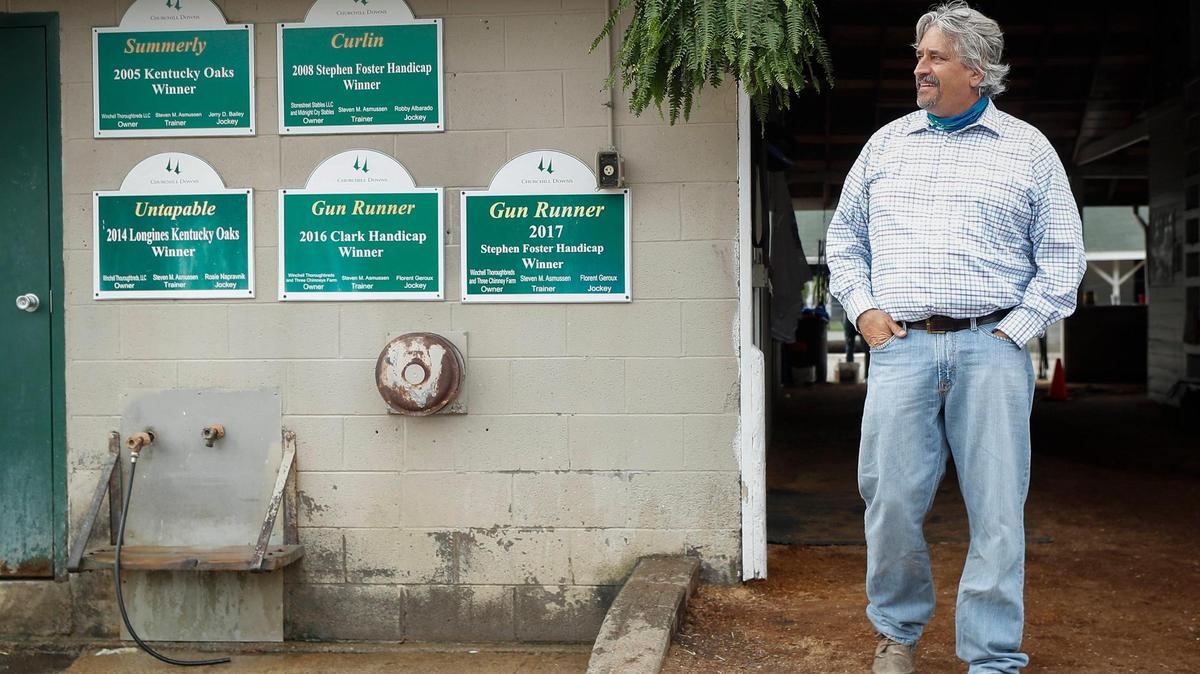Steve Asmussen, Churchill Downs’ all-time winningest trainer, has started 21 horses in the Kentucky Derby and never won. He’ll try again Saturday with Midnight Bourbon (20-1) and Super Stock (30-1).