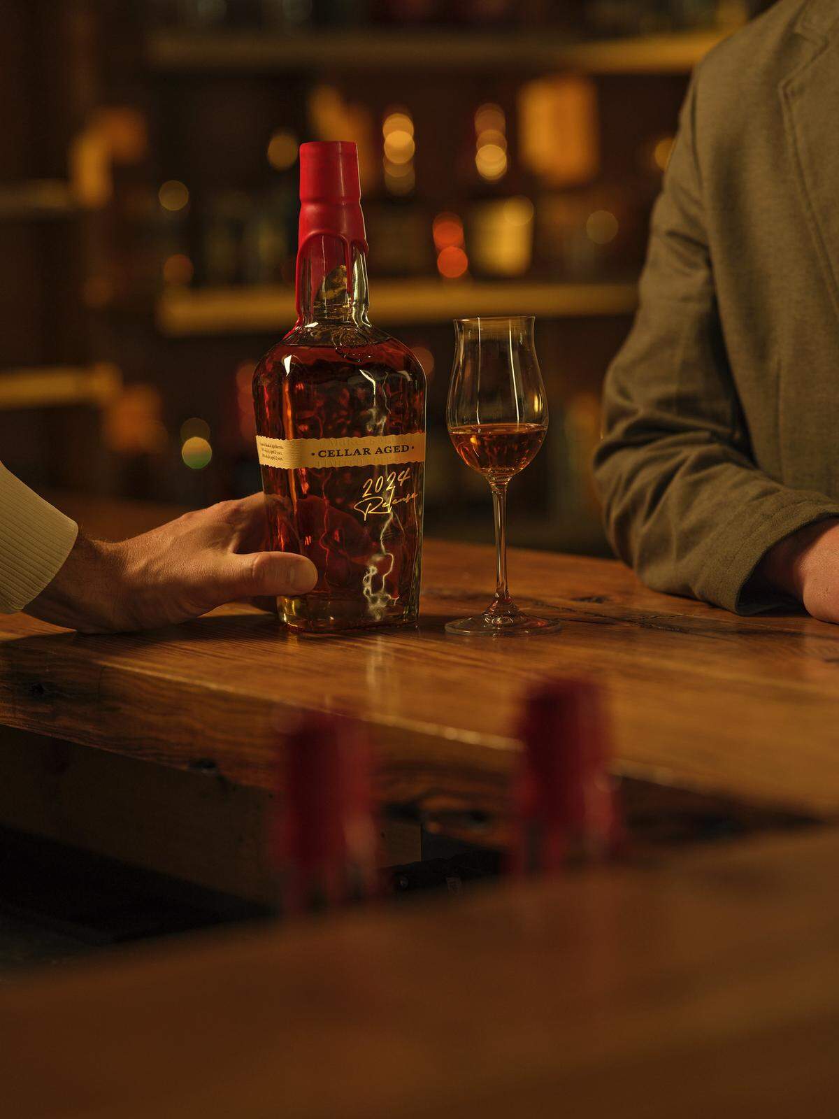 Maker’s Mark 2024 Cellar Aged is the distiller’s “most mature bourbon yet,” a blend of whisky aged 12 and 13 years. It’s 119.3 proof and has a suggested retail price of $174.55.