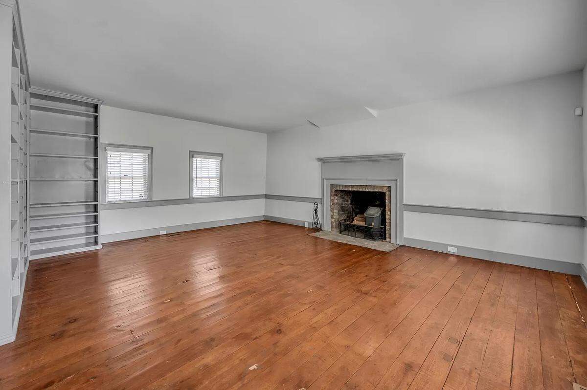 The living room in the Rankin House. 
