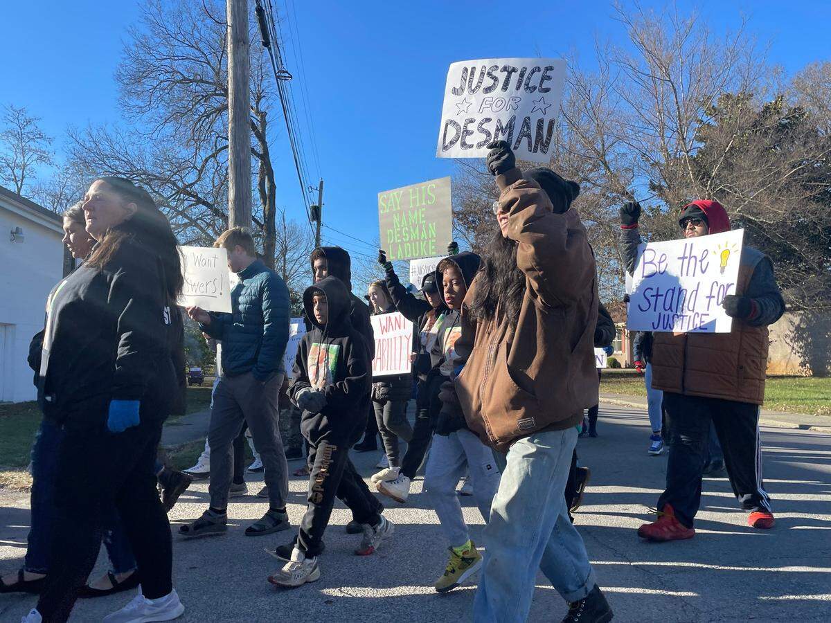 Loved ones of Desman LaDuke are demanding justice and answers from the Nicholasville Police Department.