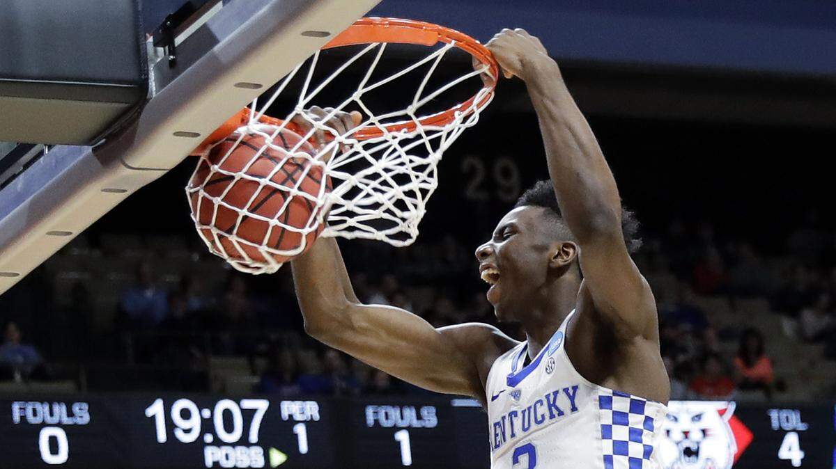 Former Kentucky guard Hamidou Diallo scored 19 points off the bench in Oklahoma City's 90-76 win over Brooklyn on Saturday.