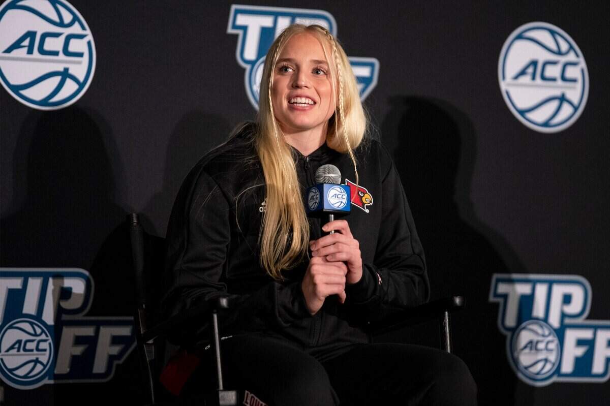 Louisville guard Hailey Van Lith averaged 11.2 points and 5.2 rebounds last season as a freshman.