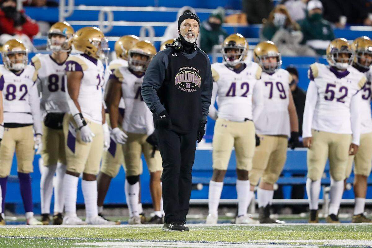 Chris Wolfe is in his 11th season as Male head coach. He’s led the Bulldogs to two state championships in five state finals appearances.
