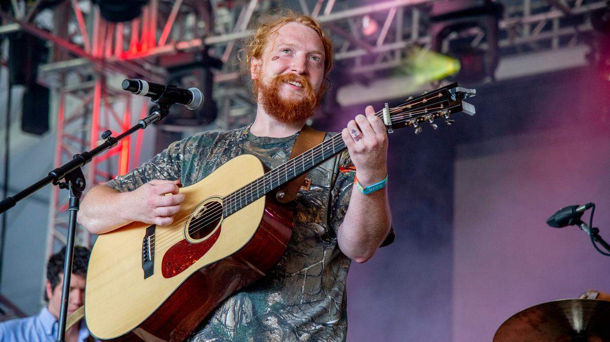Tyler Childers on stage at the Bonnaroo Music and Arts Festival earlier this month. The rising star from Lawrence County was in the much smaller confines of Lexington's Manchester Music Hall June 29 and 30 for what will probably be his last round at the clubs.
