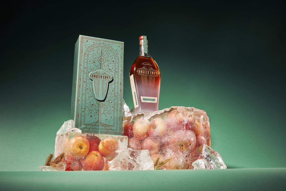 Angel’s Envy is releasing a new rye whiskey finished in casks used to make ice cider in Vermont at Eden Specialty Ciders.
