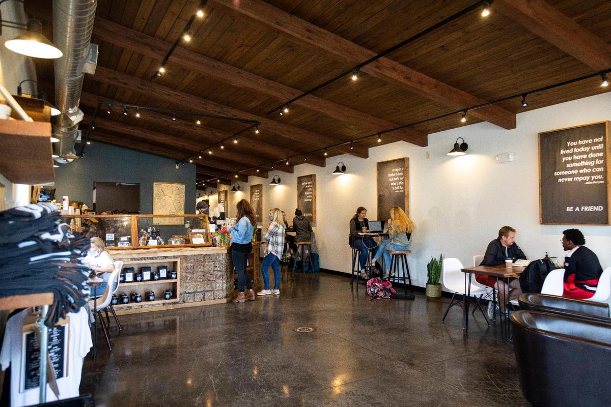 Family owned and named, Purdy’s Coffee has two locations but the downtown Richmond spot is closed because of the pandemic.