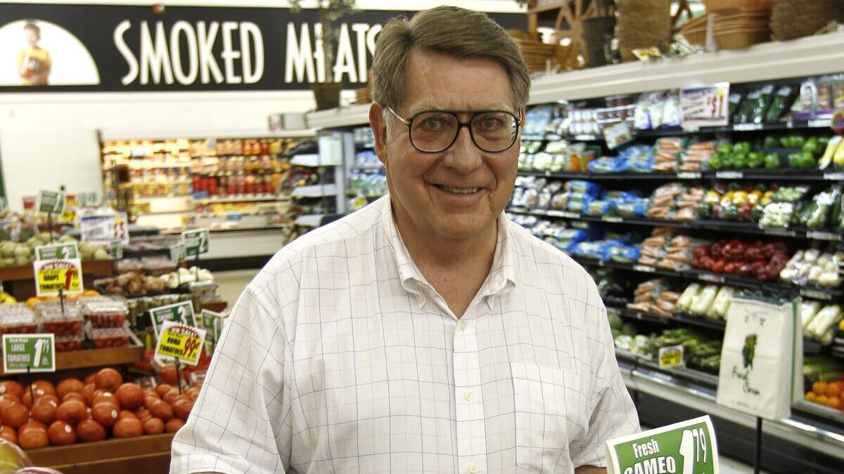 Bob Slone celebrated 50 years in the grocery business in June 2010.