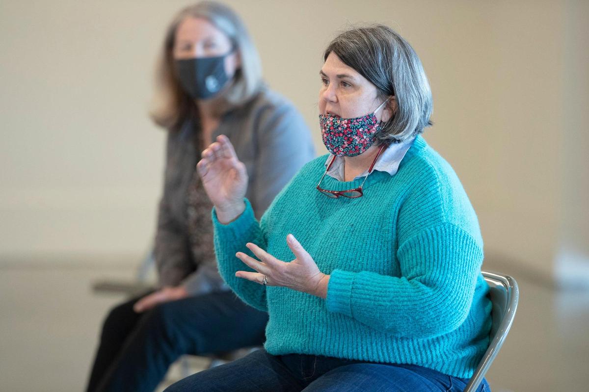 Chef Ouita Michel, during a roundtable discussion between restaurant owners and Kentucky Agriculture Commissioner Ryan Quarles in Lexington, said she doesn’t think the pandemic benefits are keeping people out of the workforce but rather the trauma of the past year.