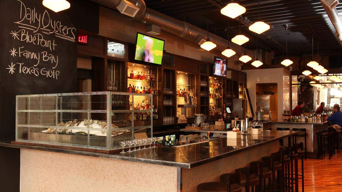 Doc Crow’s Southern Smokehouse and Raw Bar in Louisville is in a former whiskey warehouse. Kentucky ABC regulators are seeking to revoke its alcohol licenses over alleged violations of vintage spirits law.