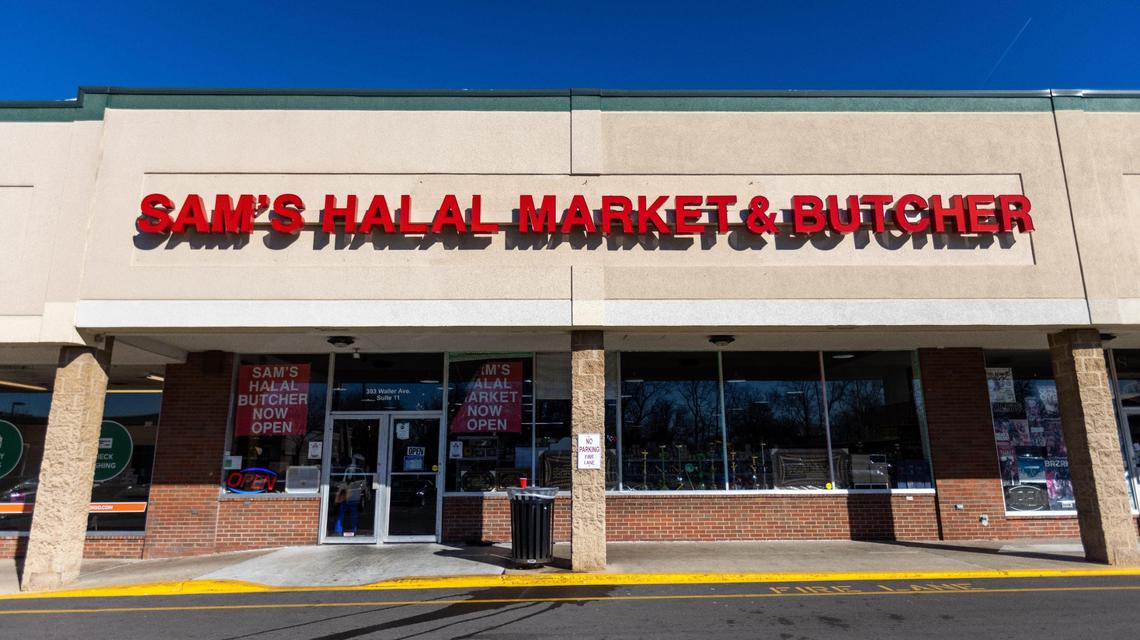 Sam’s Halal Market And Butcher at Waller Avenue.