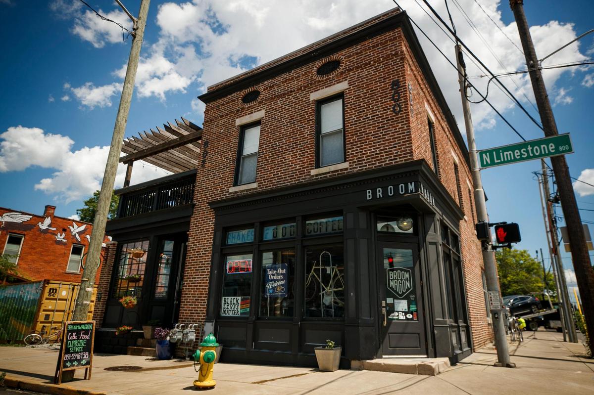 Broomwagon located at 800 North Limestone in Lexington, Ky., Thursday, June 25, 2020. Broomwagon is closing the restaurant but keeping the full service bike shop.