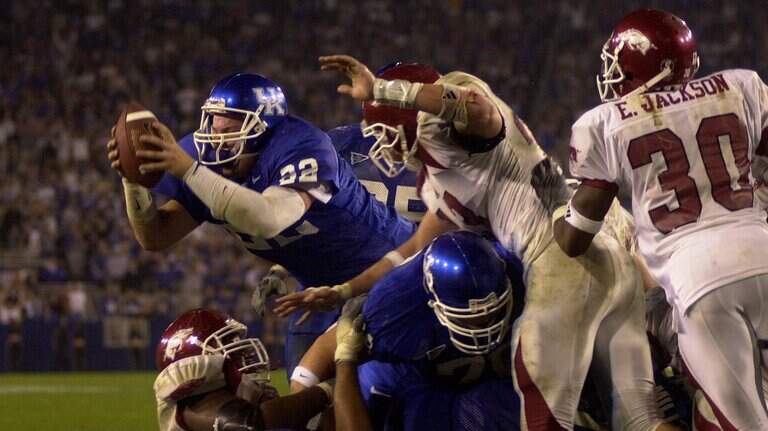 UK, Arkansas played one of the longest college football games in history in 2003