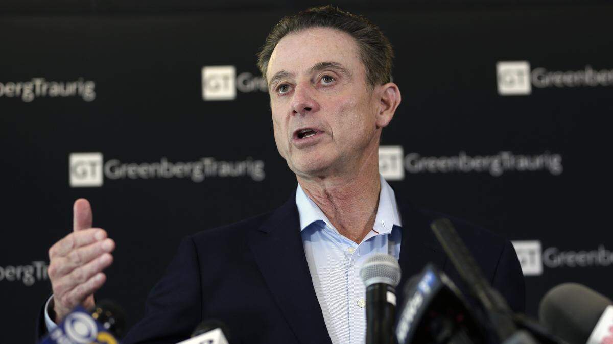 Former Louisville basketball coach Rick Pitino will sign copies of his new book, “Pitino: My Story,” at an event in Louisville on Sept. 14.