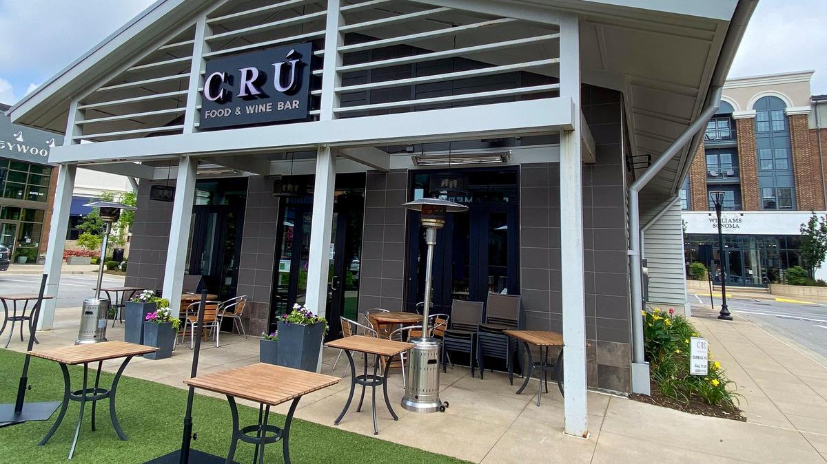 CRÚ Food & Wine Bar, one of the original tenants of The Summit at Fritz Farm, has closed. The restaurant, photographed here here July 7, 2022 in Lexington, Ky., boasted a wine list with more than 300 selections.