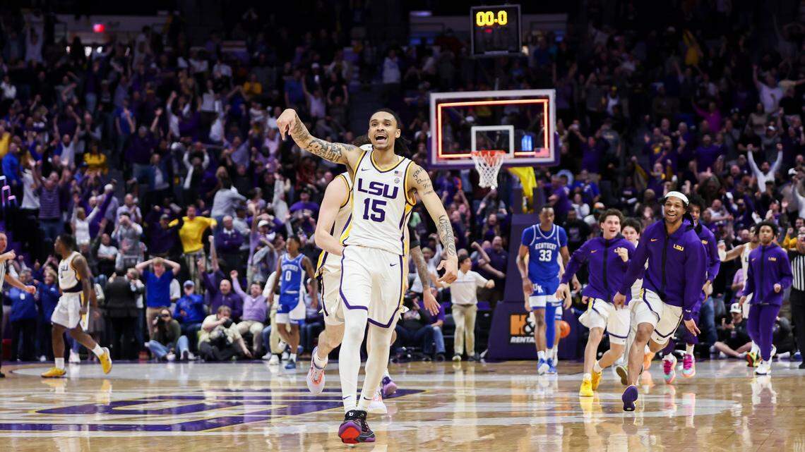 Blown lead. Buzzer-beater. Court storm. Kentucky basketball let one get away at LSU.