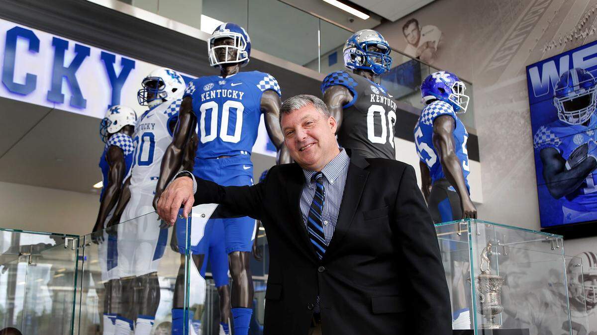 Former quarterback Freddie Maggard is Kentucky’s director of player development, which includes helping players find careers after football and connecting alumni back to the program.