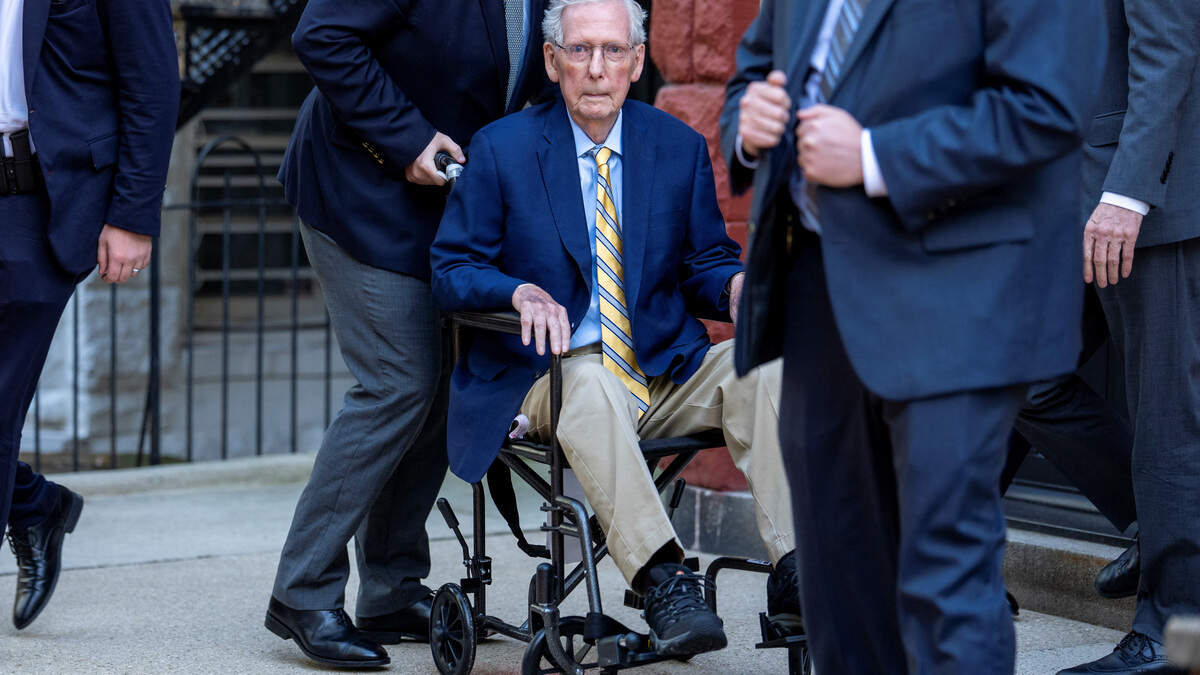 McConnell aus Kentucky kehrt in den Senat zurück und sagt ...